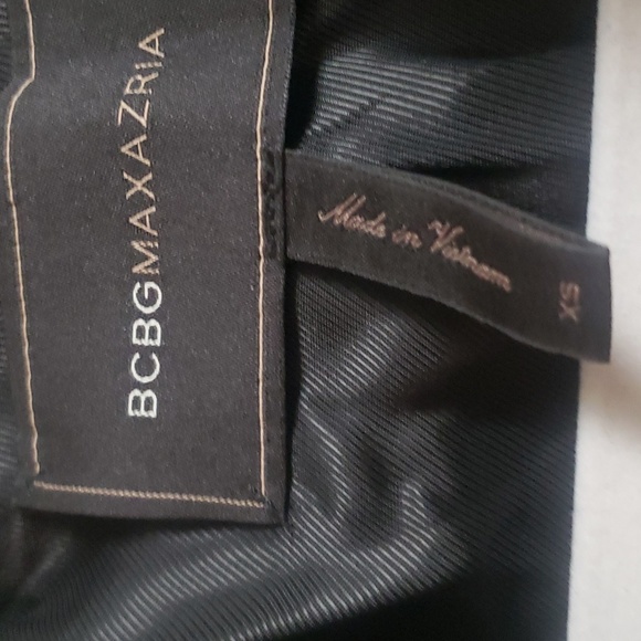 BCBGMaxAzria Women's Black Noah Single Breasted Tuxedo with Tailcoats Sz XS - Picture 4 of 6